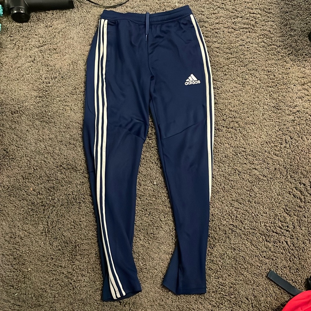 Woman's navy adidas pants